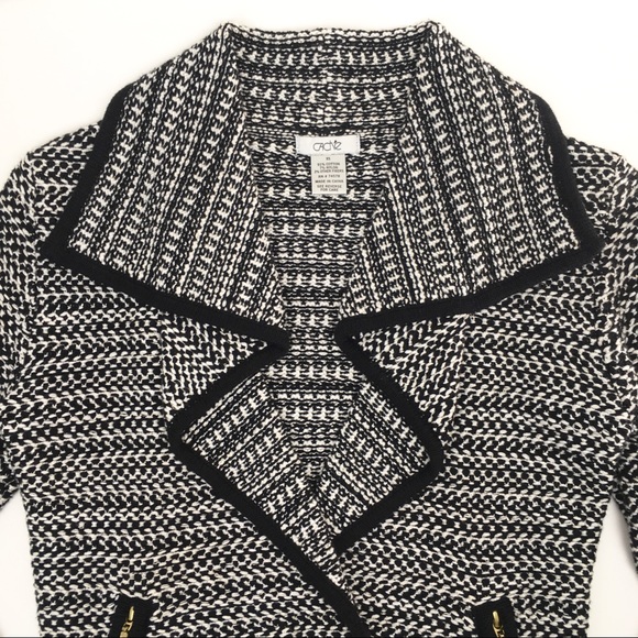 Vintage CACHÉ Stretch Tweed Blazer - Picture 2 of 8